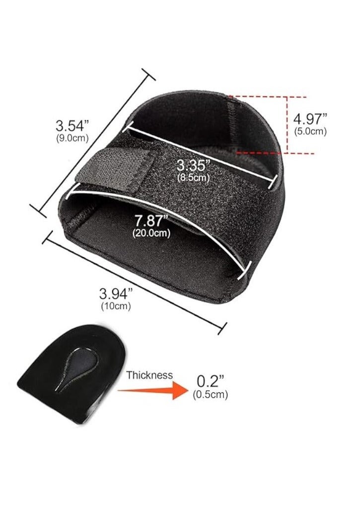 الجوارب التهاب اللفافة الأخمصية مع دعم القوس العناية بالقدمين كم ضغط أفضل من ليلة الجبيرة يخفف من التورم والكعب الإسقاطات دعم دعم الكاحل تخفيف الألم بسرعة - Image 2